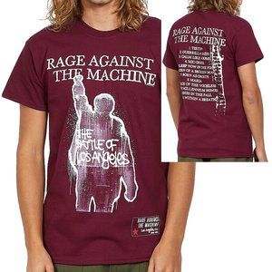 Rage Against The Machine BOLA Album Cover RATM metal rock Official T-Shirt M NWT